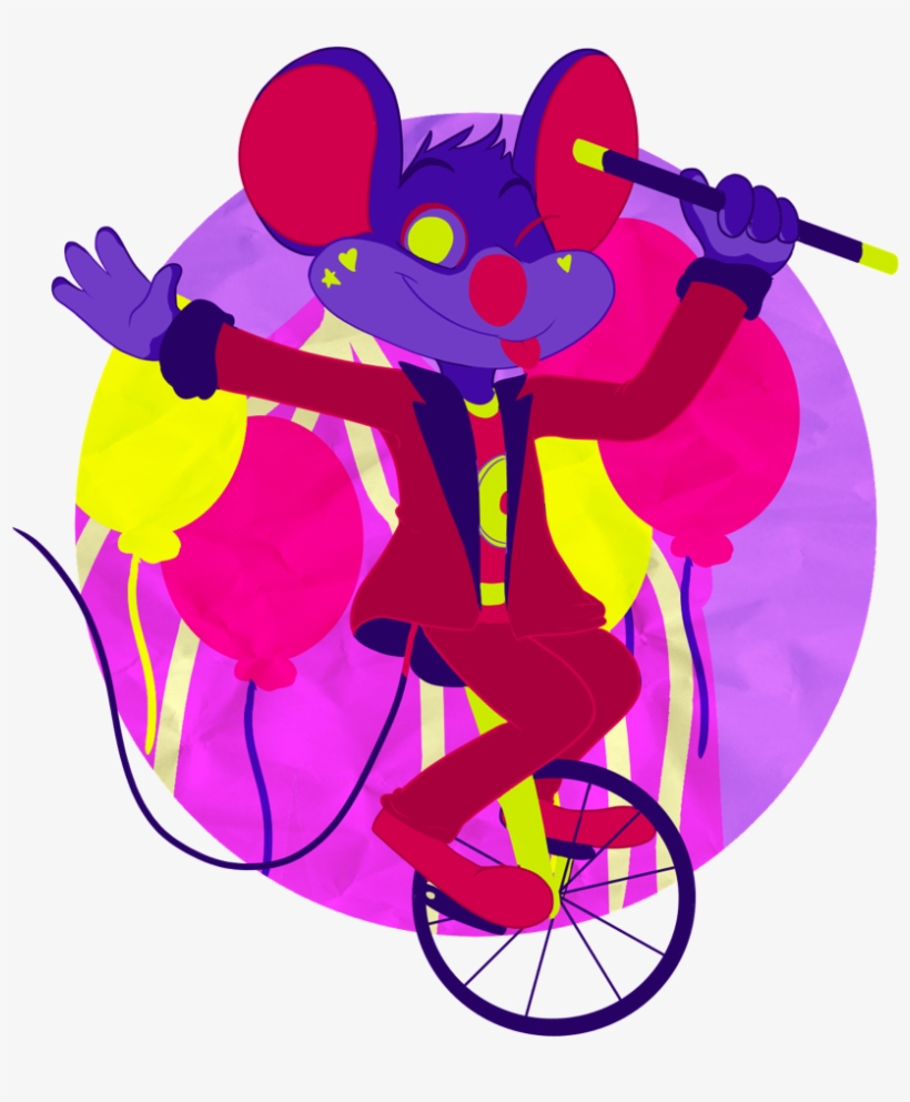 Chuck E With A4, Palette 2, And Prompt 6 🎪🐭 The Summer - Illustration, transparent png download