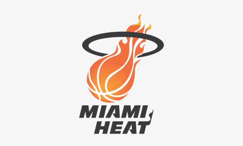 Miami Heat Logo - Miami Heat Logo Design, transparent png download