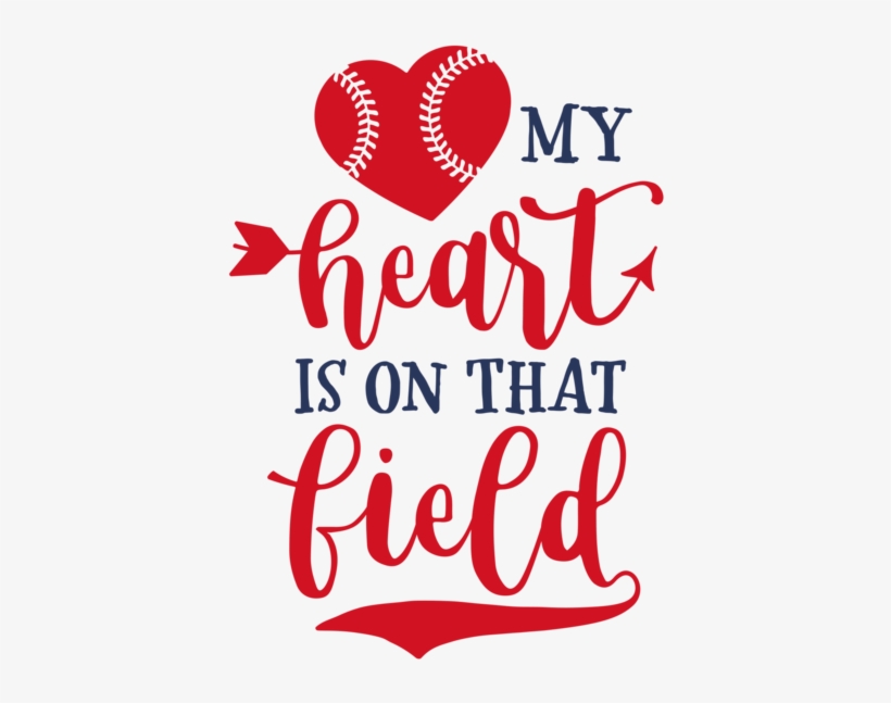 My Heart Is On That Field - Heart, transparent png download