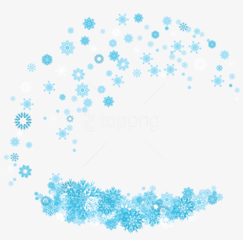 Free Png Winter Decoration Snowflakes Png - Clip Art Snowflake Png, transparent png download