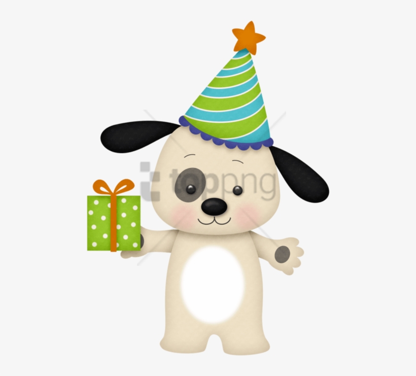 Free Png Birthday Puppy Png Image With Transparent - Puppy Clip Art Birthday, transparent png download