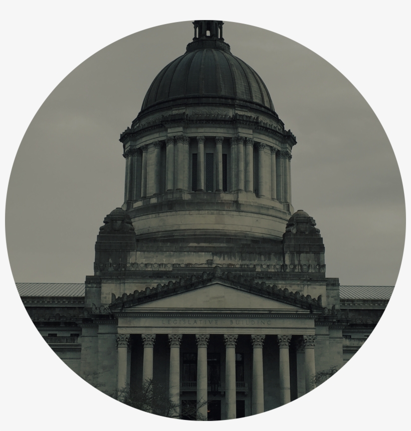 They Fight Against Wage Increases - Washington State Capitol, transparent png download