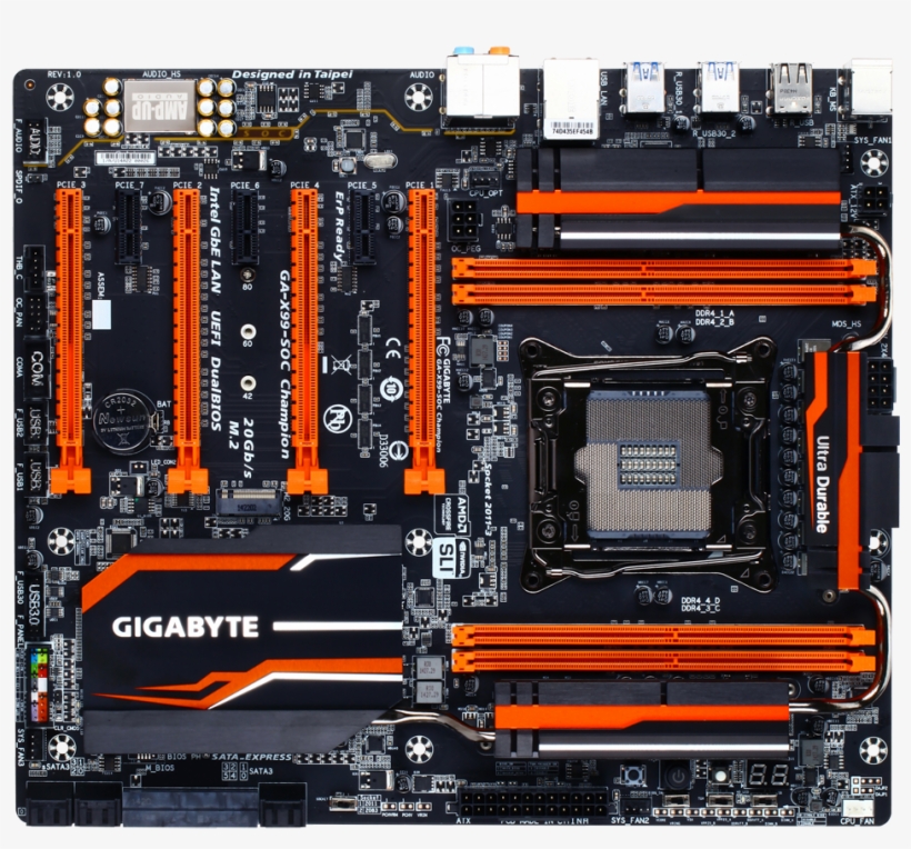 Gigabyte X99 Soc Champion - Pci Express 4.0 X16, transparent png download
