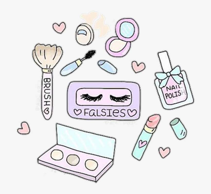 Pink Girls Cute Tumblr - Area Da Beleza Desenho, transparent png download