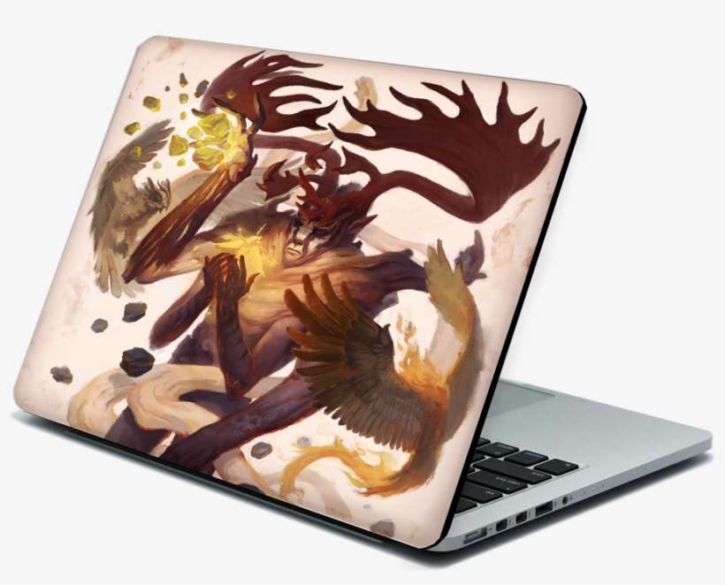 Woodland Laptop Or Macbook Bark - Netbook, transparent png download