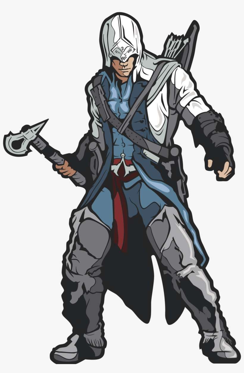 Connor - Assassin's Creed Figpin, transparent png download