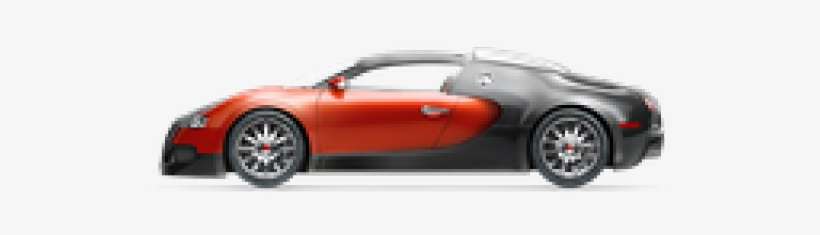Bugatti Clipart Side - Bugatti Veyron, transparent png download