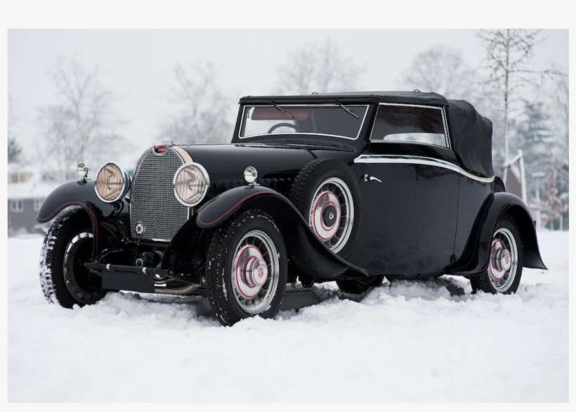 Bugatti Type 49 Drophead Coupé 1933 49570 Automobilia, - Antique Car, transparent png download