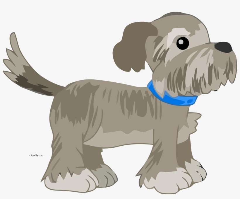Gray Small Cute Dog Clipart Png - Congratulations For Your New Puppy, transparent png download
