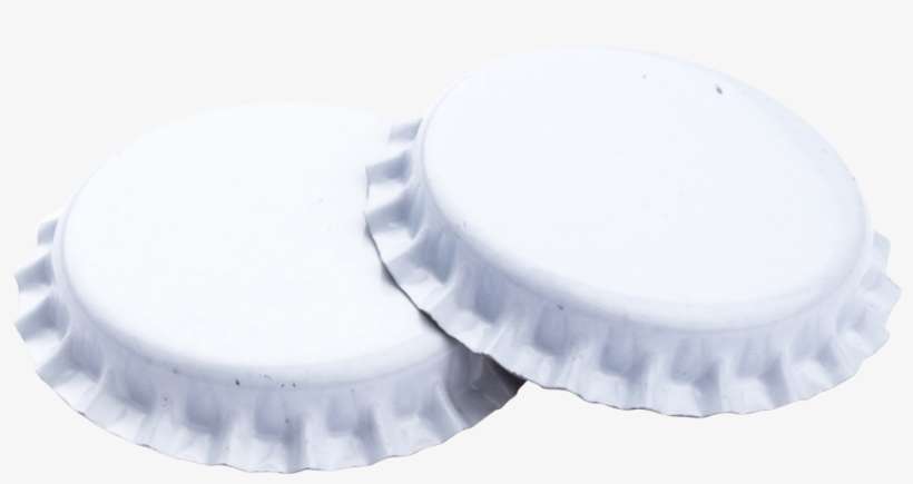 26mm White Crown Cap Photo - Circle, transparent png download