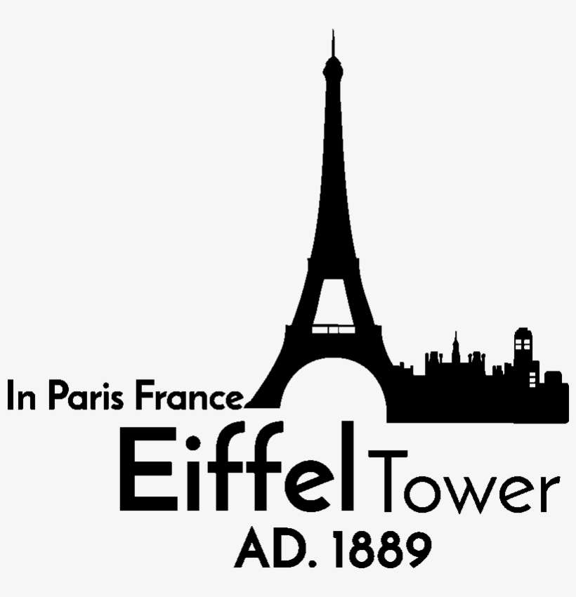 Stickers Muraux Zen- Sticker France Eiffel Tower Ad - Spire, transparent png download