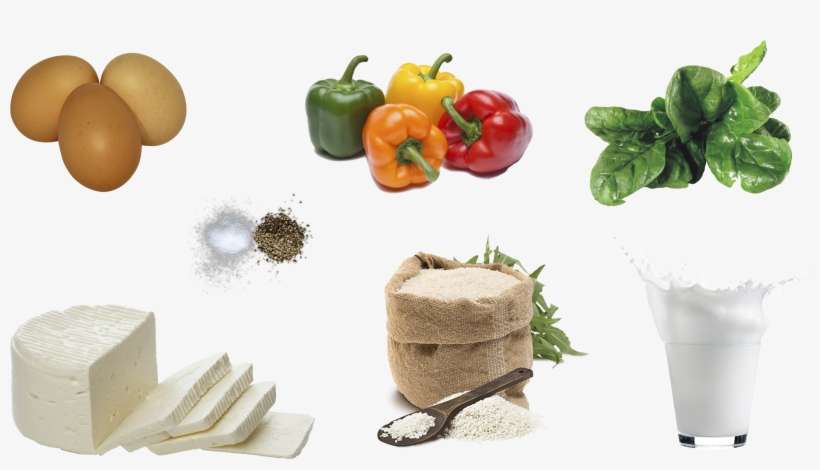 Omelette Rice With Vegetables Ingredients - Habanero Chili, transparent png download