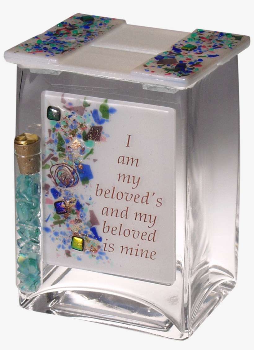 Beloved Tzedakah Box With Shards Tube - Table, transparent png download