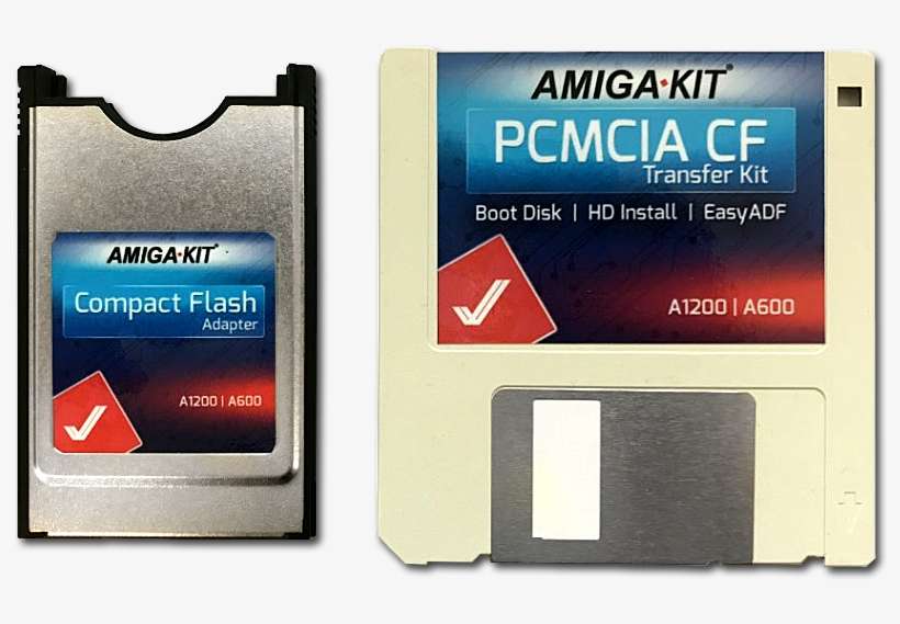 Easyadf Pcmcia Compact Flash Transfer Kit - Amiga Pcmcia, transparent png download
