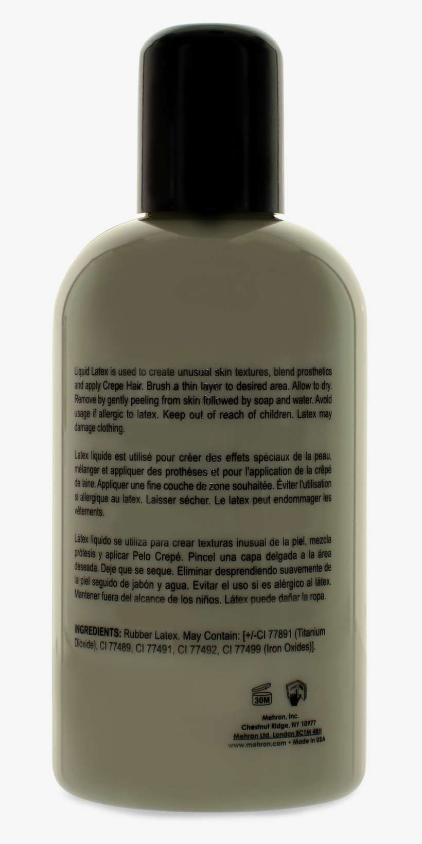 Mehron Liquid Latex - Body Wash, transparent png download