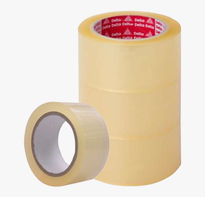Thai Tape Tape Clear 2"x 100y 60 Pcs - Circle, transparent png download