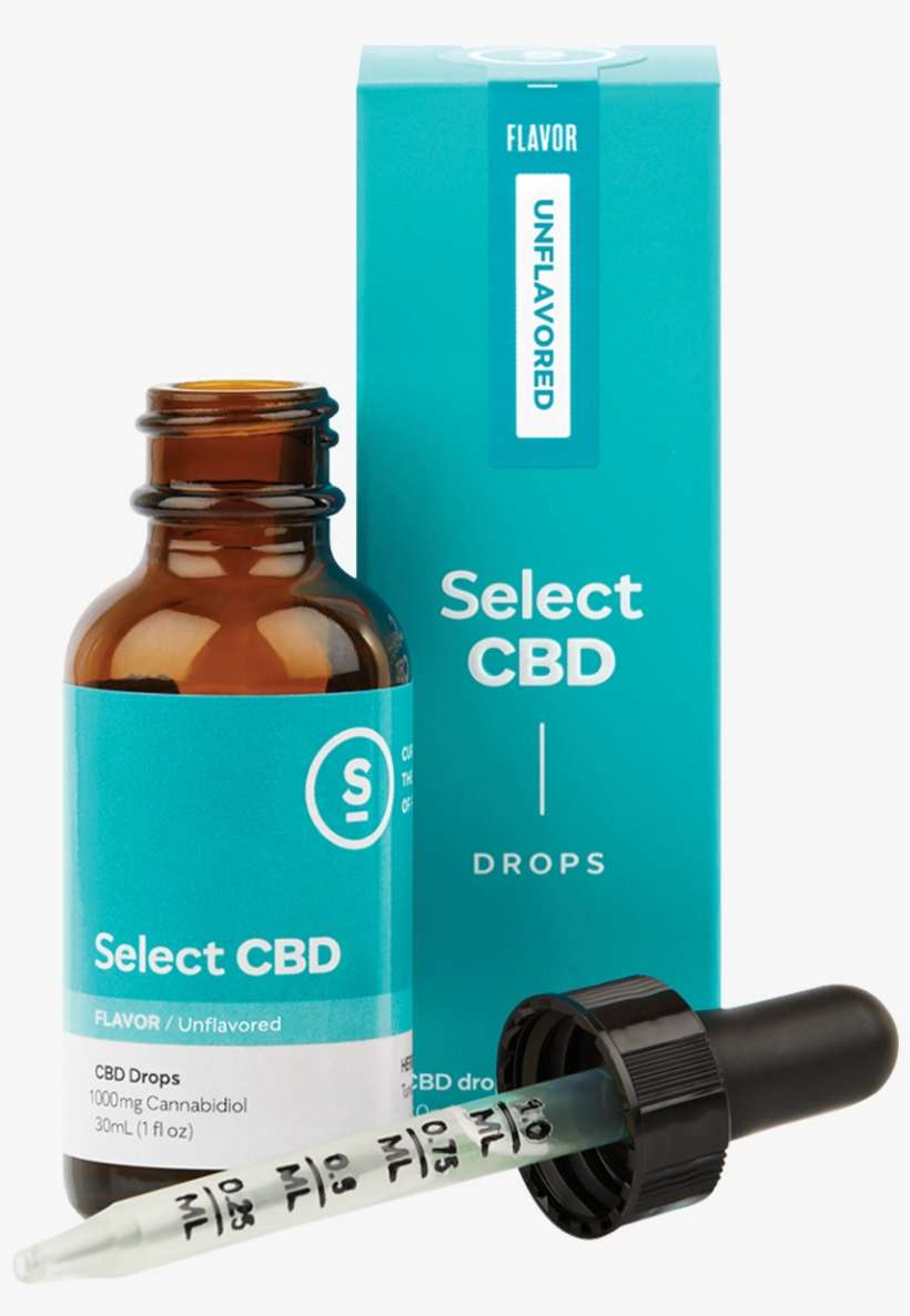 Select Unflavored Cbd Oil - Select Cbd Oil Peppermint, transparent png download