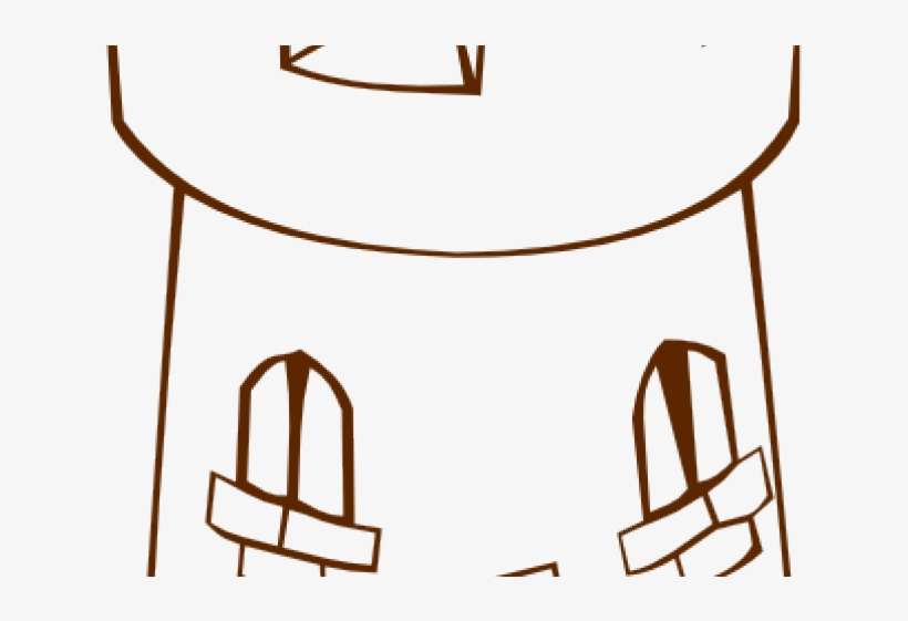 Watchtower Clipart Castle Tower - Castle Tower Clip Art, transparent png download