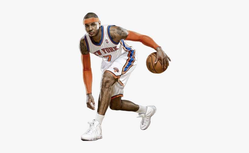 Photo Carmeloantonyrender - Carmelo Anthony Boost Mobile Billboard, transparent png download