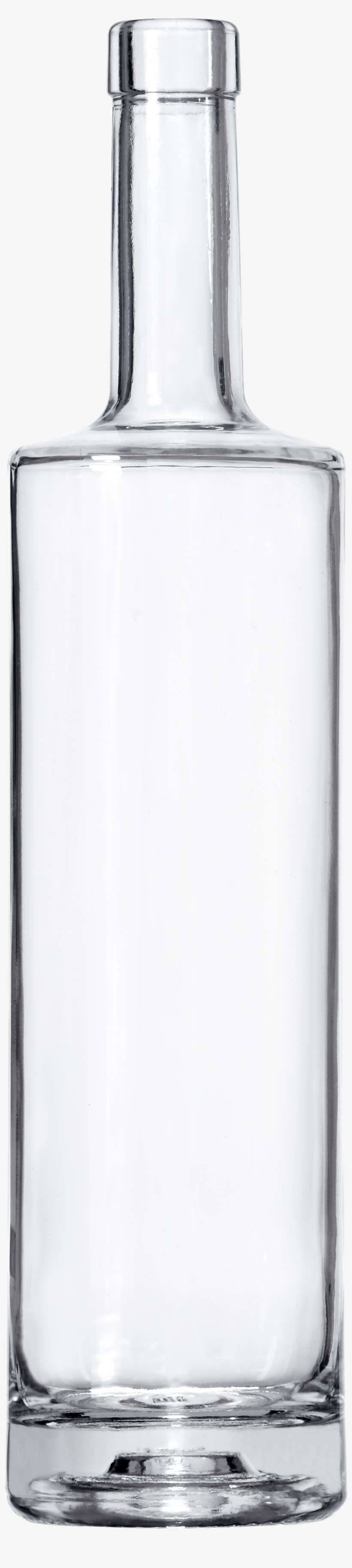 Screw Cap Glass Round Base Liquor Bottle Sold By - Glass Bottle, transparent png download