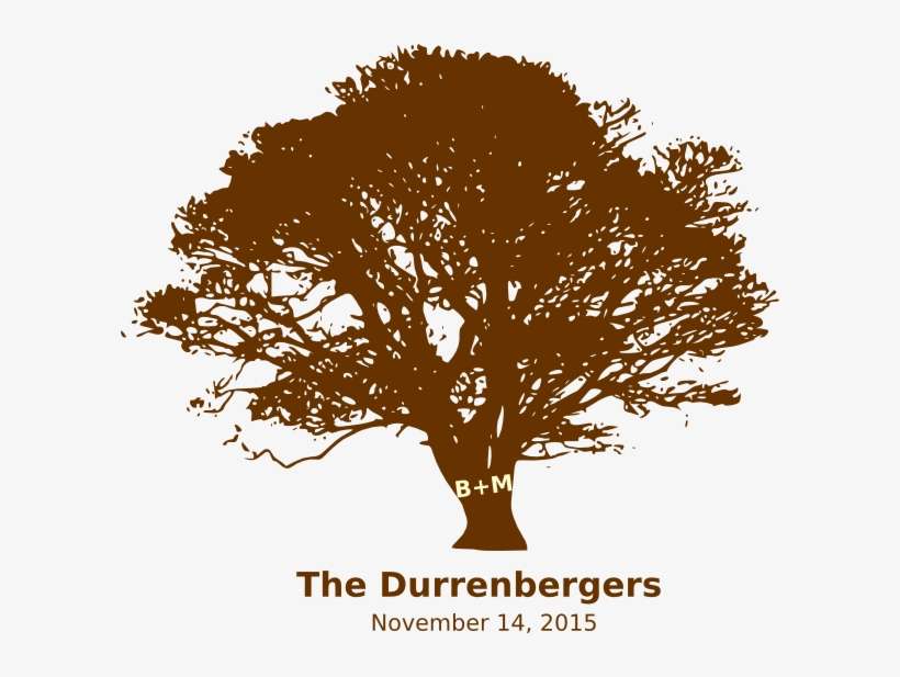 Public Domain Free Tree Silhouette, transparent png download