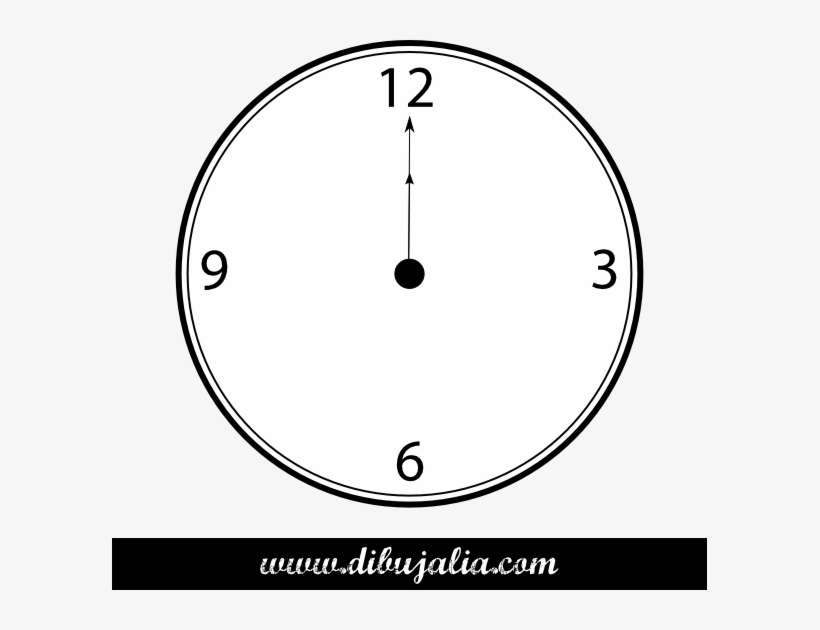 Escribe En Tu Reloj Las Doce En Punto - Circle, transparent png download