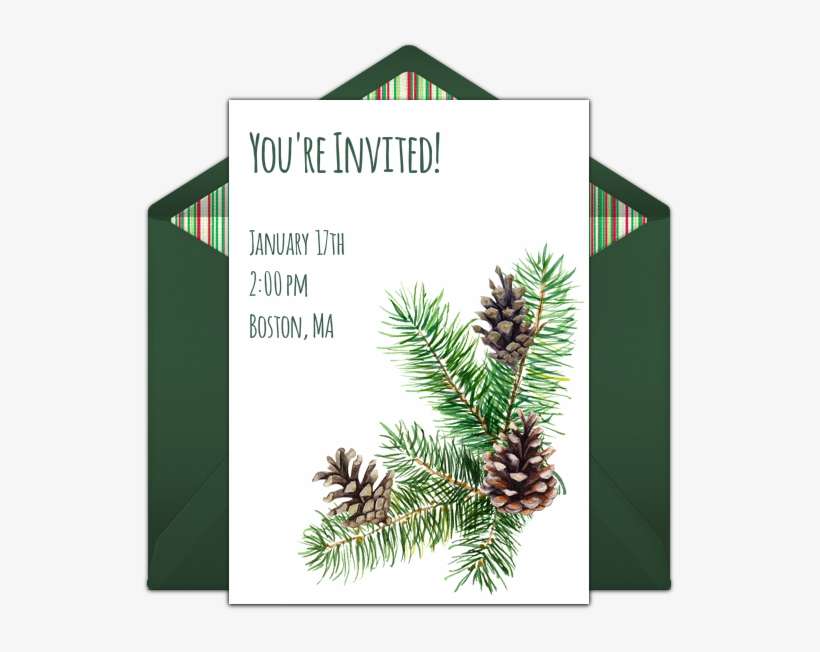 Pine Branch Online Invitation - Halloween Hump Day, transparent png download