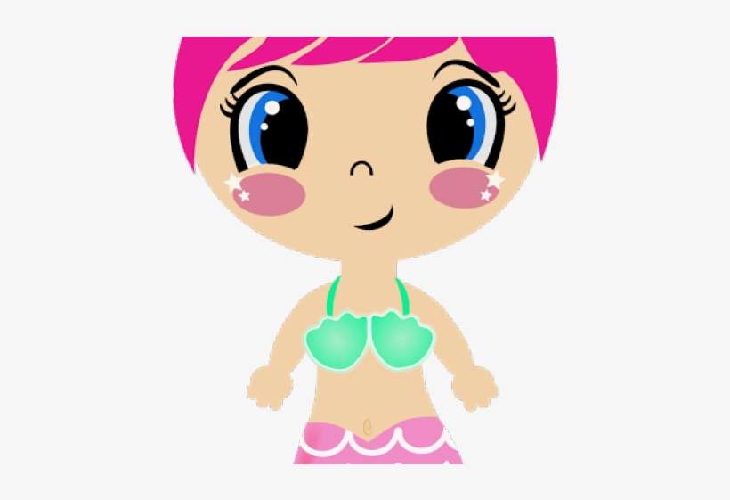 Mermaid Clipart Sirena - Imágenes De Sirenas Infantiles, transparent png download