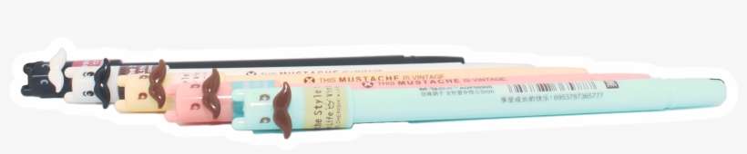 This Mustache Is Vintage Bunny With Mustache Pens,pens - Eye Liner, transparent png download