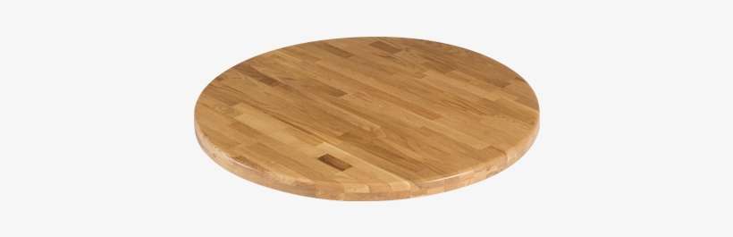 24'' Round Solid Oak Wooden Table Top, Natural - Coffee Table, transparent png download