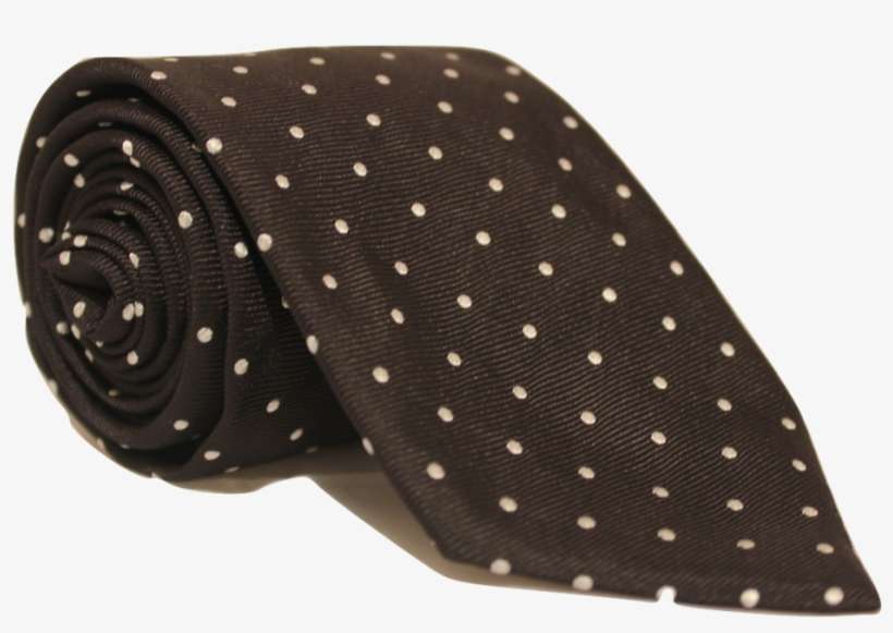 Black With White Dot - Polka Dot, transparent png download