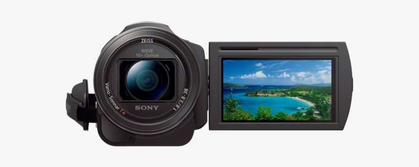 Sony 4k Hd Video Recording Fdrax33 Handycam Camcorder - Kamera Sony Fdr Ax33, transparent png download
