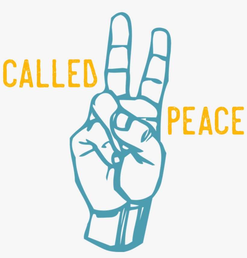 Practicing Peace In The Midst Of The Troubles Of The - Letter V In Sign Language, transparent png download