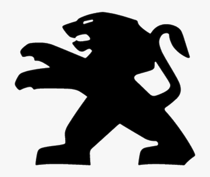 Sticker Peugeot Lion Logo - Peugeot Lion Logo Png, transparent png download