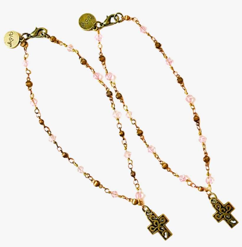 Walk In Faith Anklet - Necklace, transparent png download