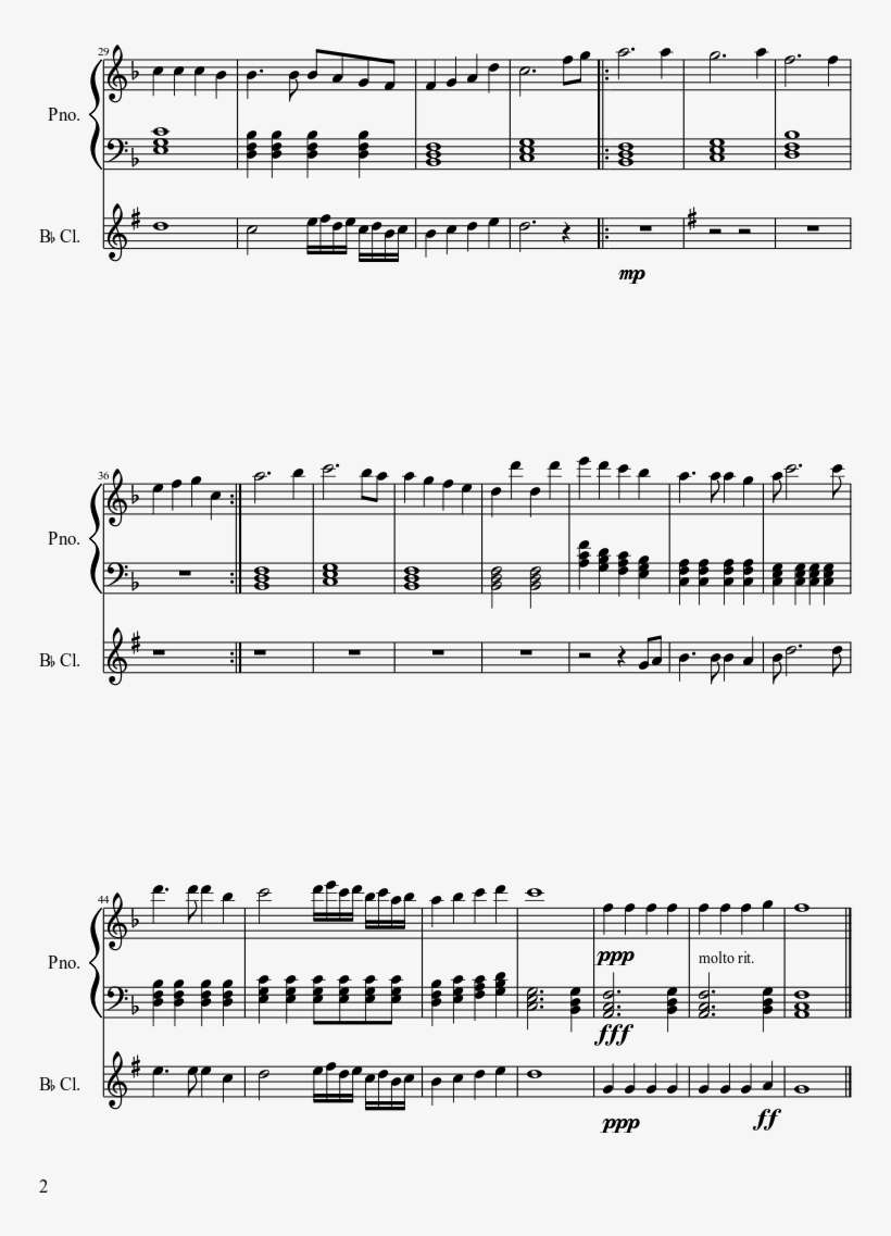 Wide Open Sheet Music Composed By Isaac Ebury 2 Of - La Vie Est Belle Sheet Music, transparent png download