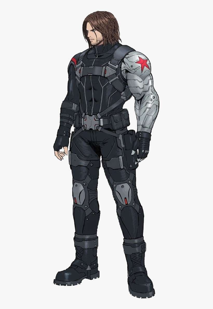 Winter Soldier Cosplay, Winter Soldier Bucky, Marvel - Marvel Vs Capcom Infinite Winter Soldier, transparent png download