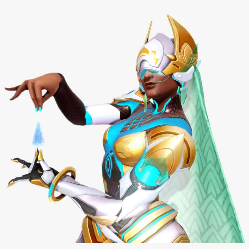 Symmetra Despliega Un Generador De Escudo Amplio Que - Symmetra Mercy, transparent png download