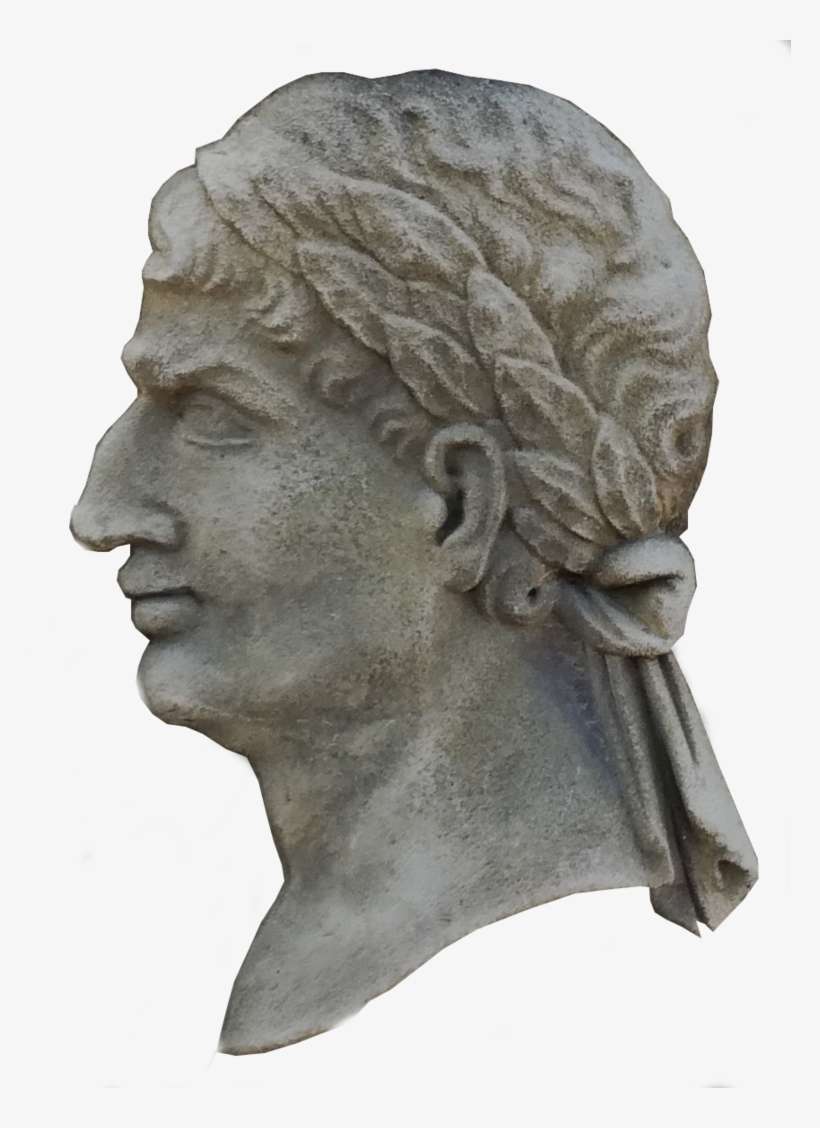 Roman Bust Png - Bronze Sculpture, transparent png download