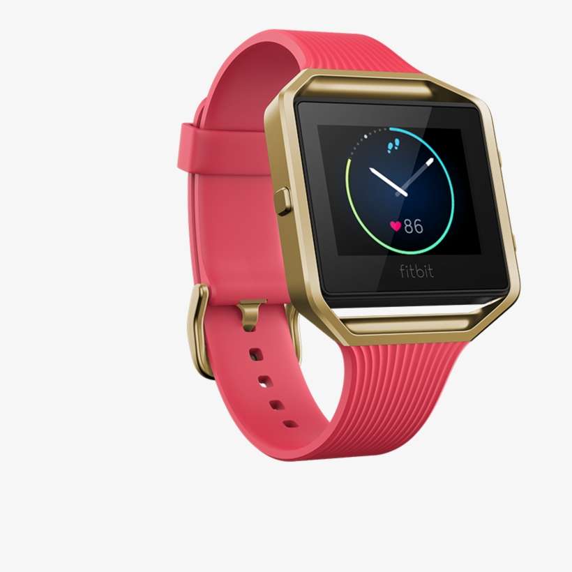 Fitbit Blaze Special Edition Pink Gold, transparent png download