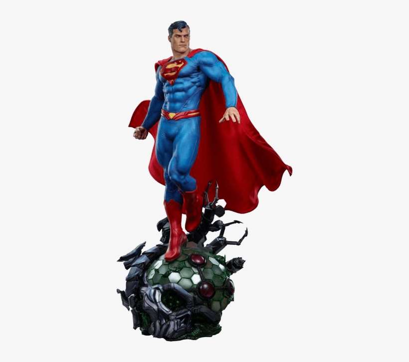 Superman - Estatua Superman, transparent png download