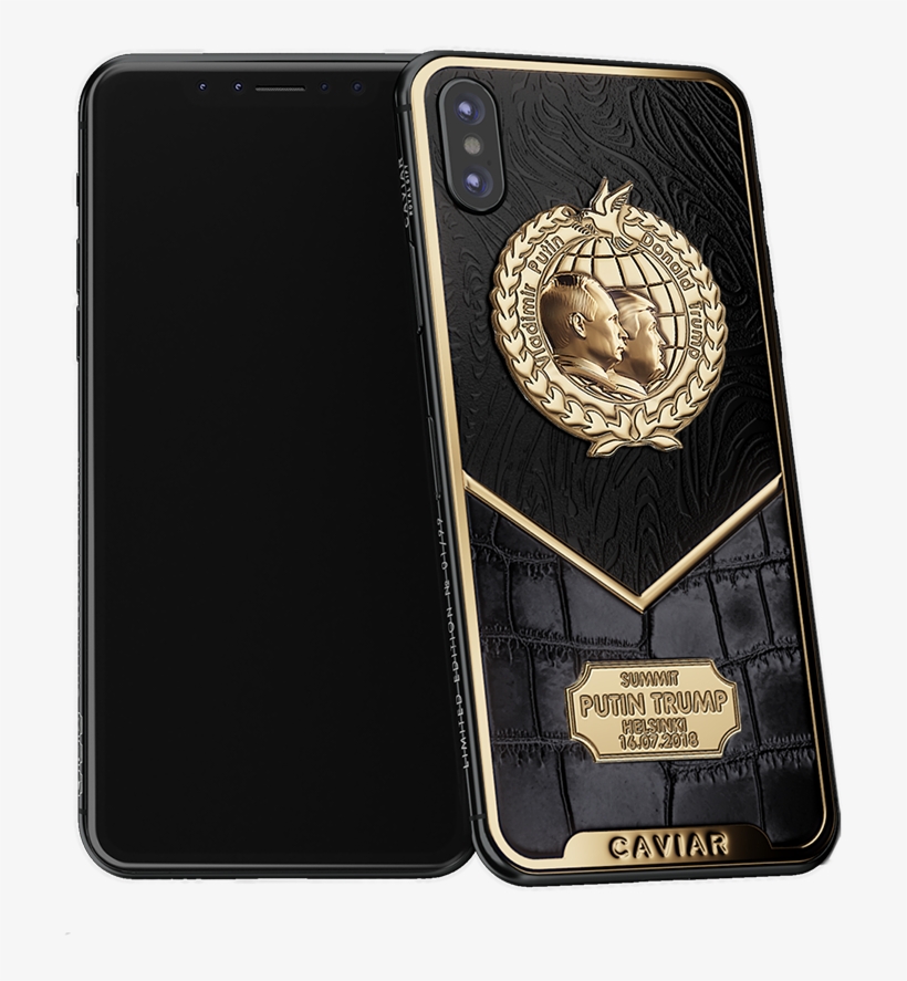 Caviar Iphone X Putin-trump Peacemakers - Fundas De Lujo Para Iphone Xs Max, transparent png download