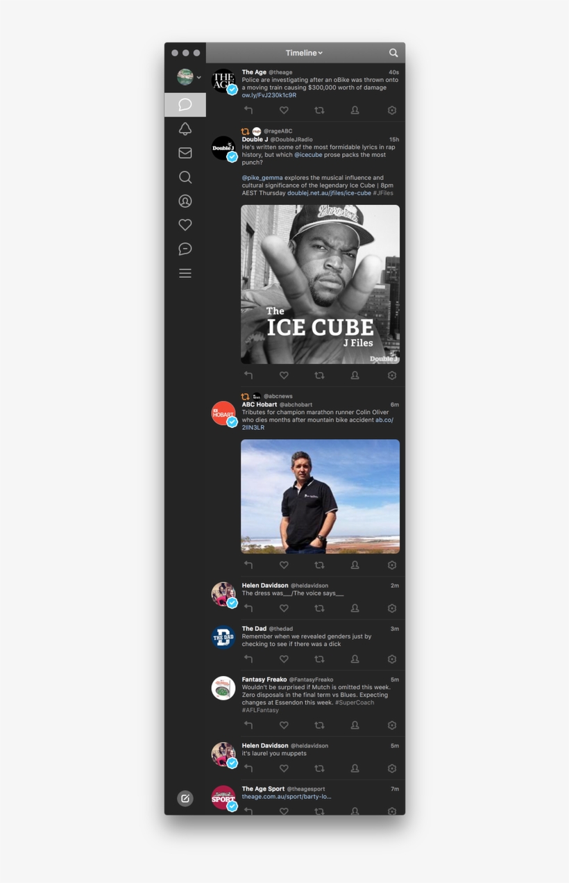 New @tweetbot 3 Vs Tweetbot - Ice Cube Nwa, transparent png download