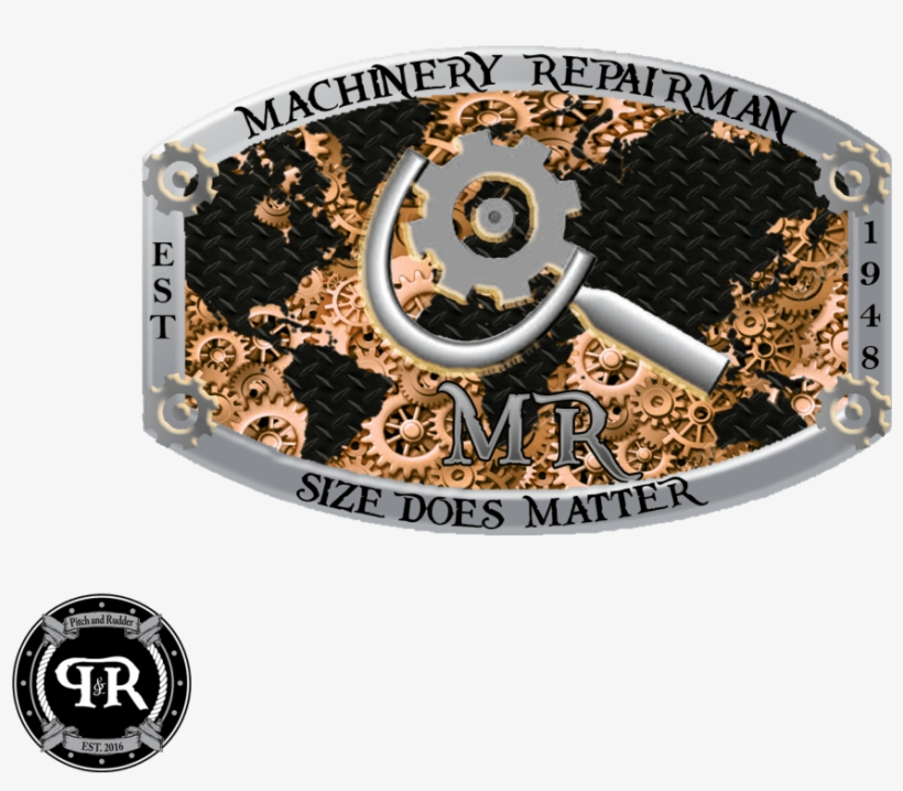 Navy Machinery Repairman Belt Buckle, Rm Belt Buckle, - Bling-bling, transparent png download