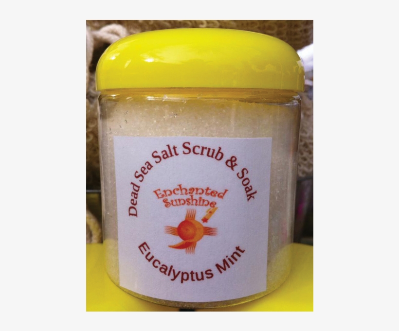 Dead Sea Salt Eucalyptus Mint Scrub & Soak - Jasmine Rice, transparent png download