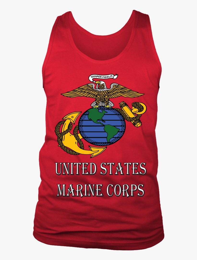 Eagle Globe & Anchor - Flag Of The United States Marine Corps, transparent png download
