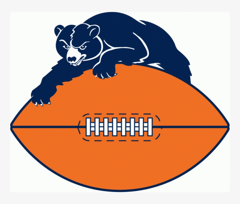 Chicago Bears Iron On Stickers And Peel-off Decals - Chicago Bears Vintage Logo, transparent png download