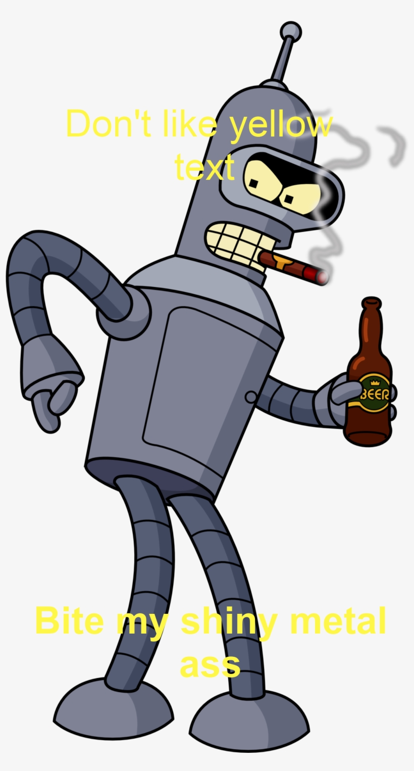 Permalink - Bender Futurama Png, transparent png download