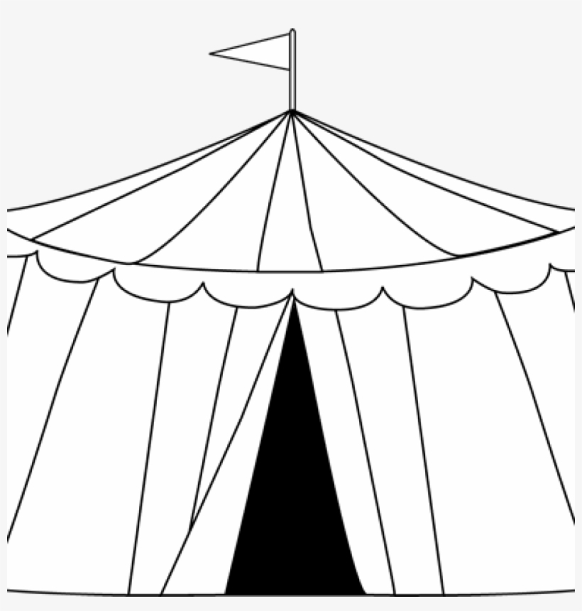 Carnival Clipart Circus Tent - Illustration, transparent png download