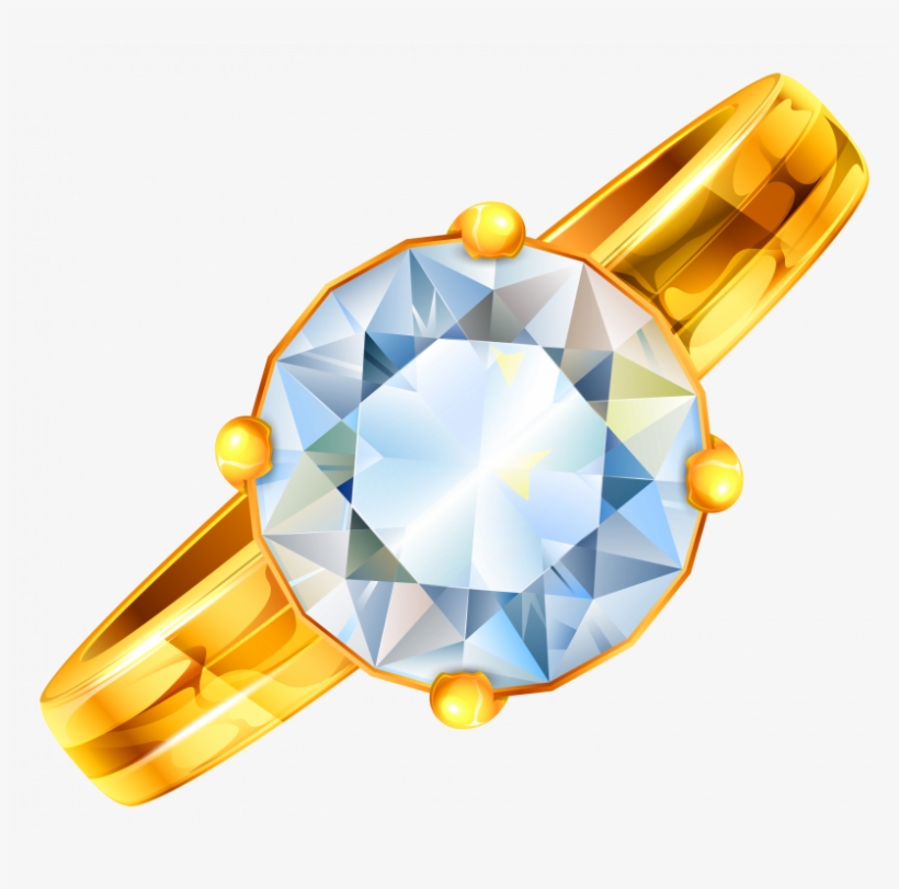 Diamond Rings Design Png, transparent png download